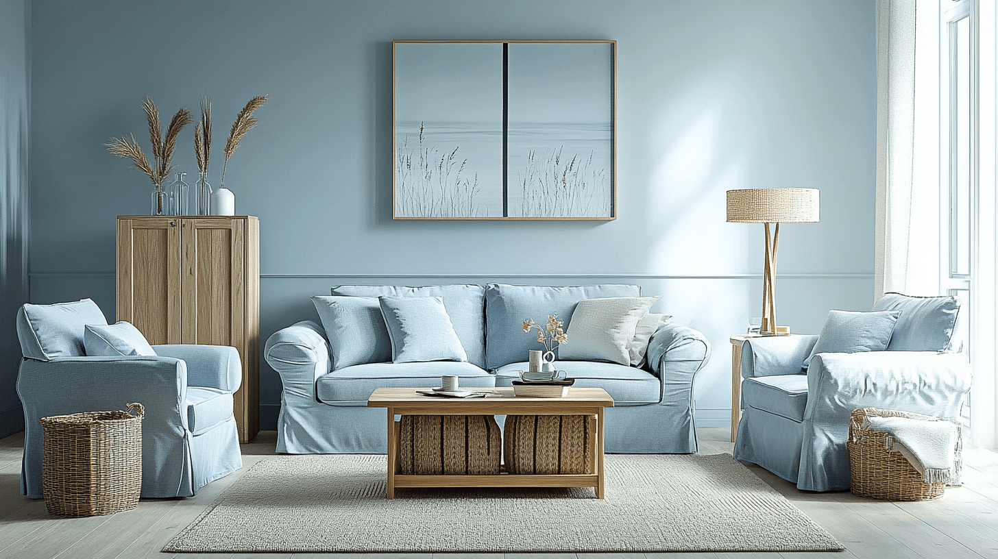 Styles de vie avec le bleu clair : Du scandinave au maritime