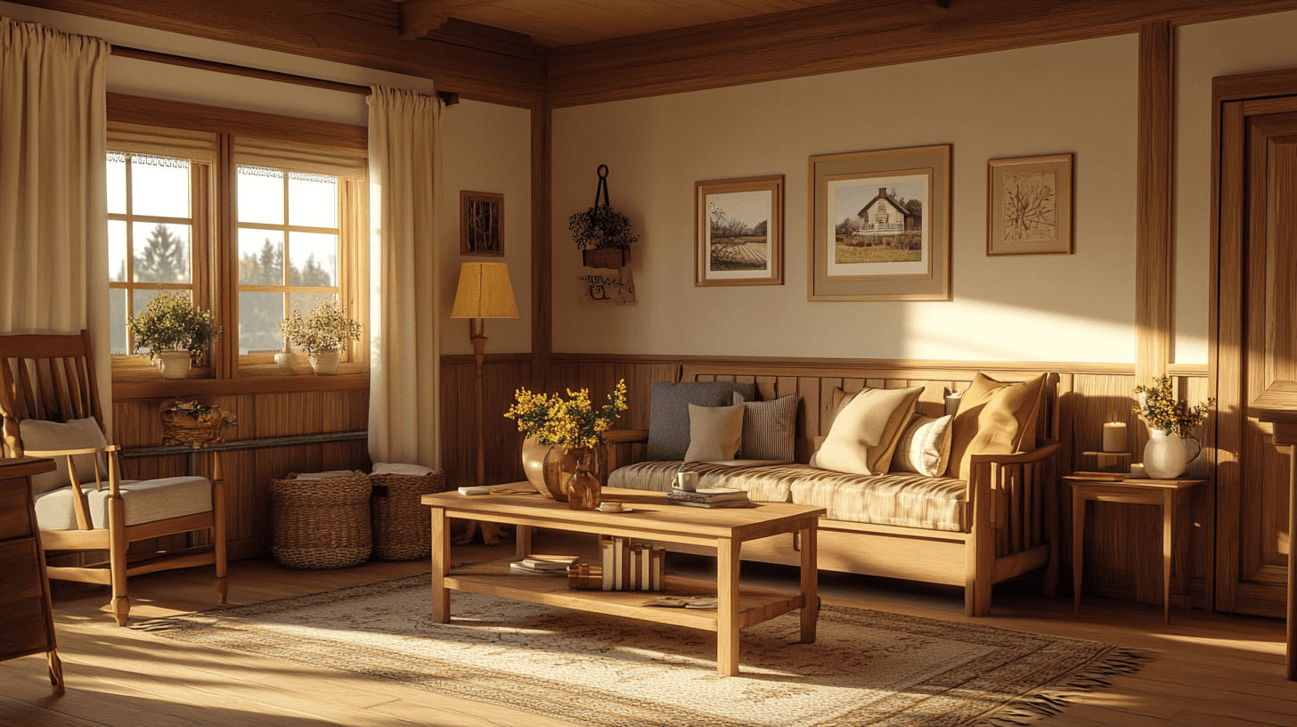 Ferme classique : Le style traditionnel de maison de campagne