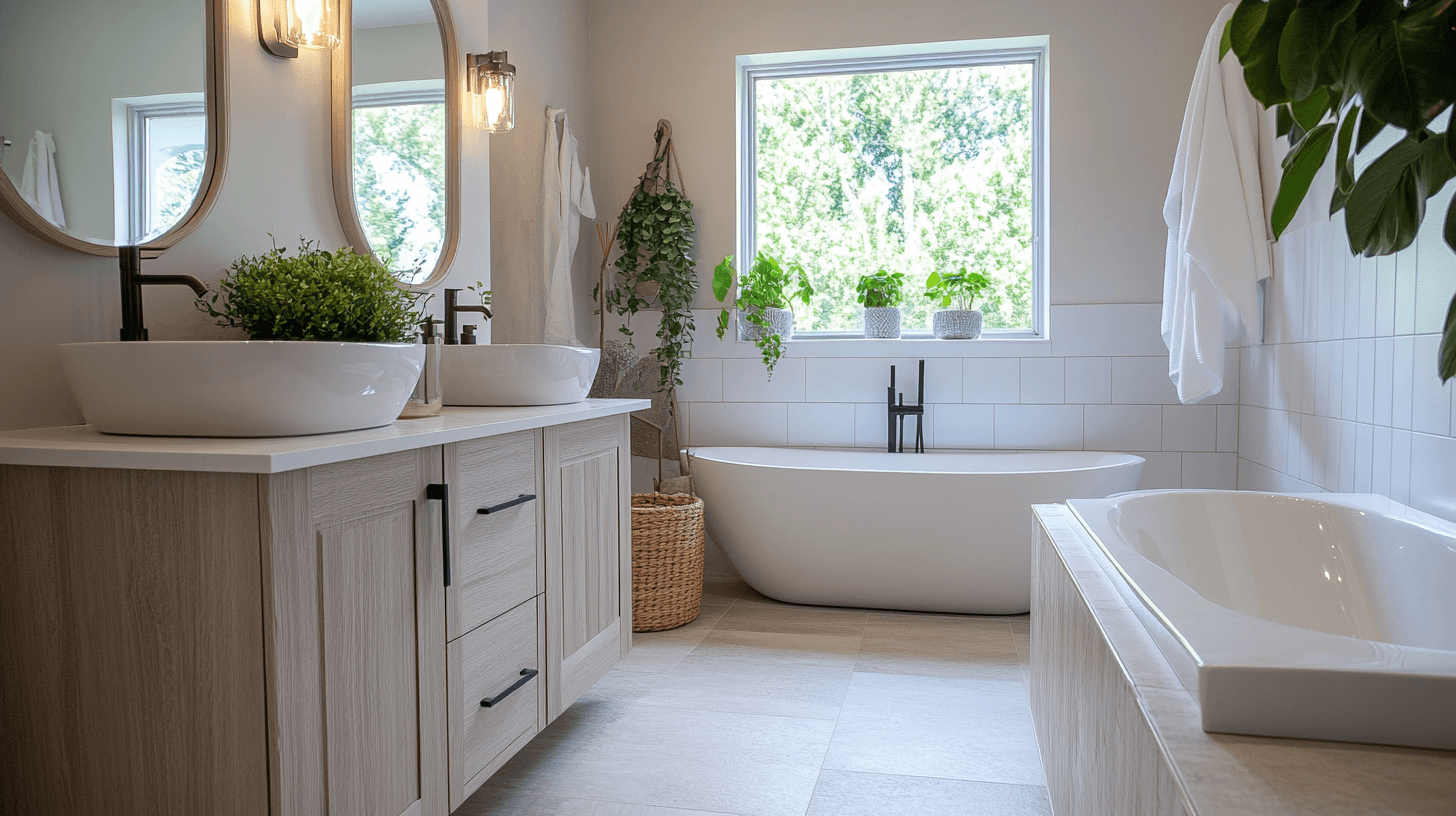 Différents types d'armoires de salle de bain