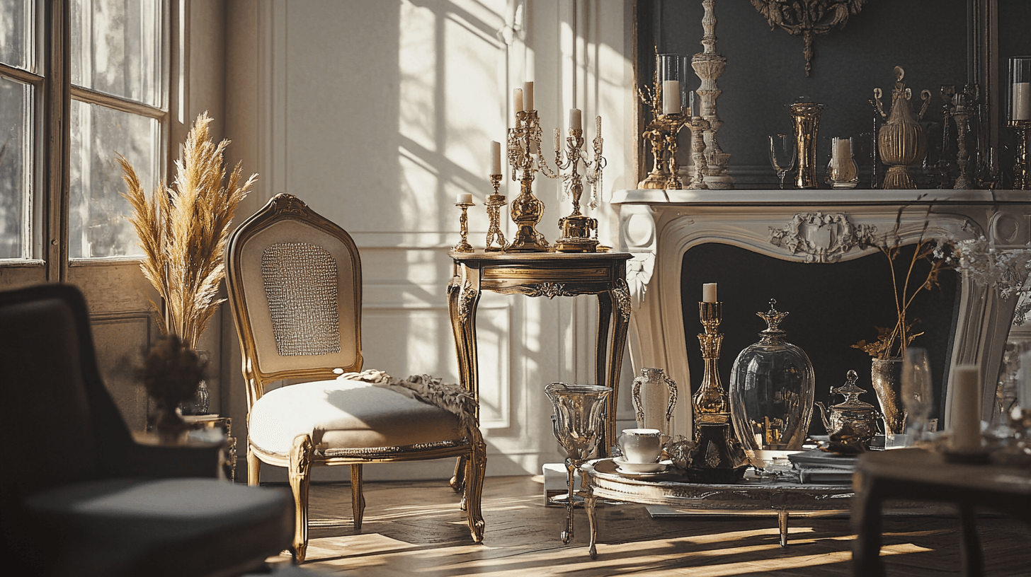 Décorations pour le look Vintage Glam