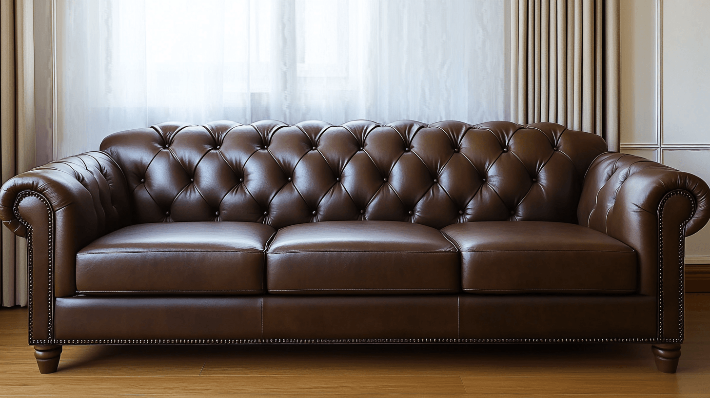 Une touche de luxe : Canapés en cuir pour votre salon