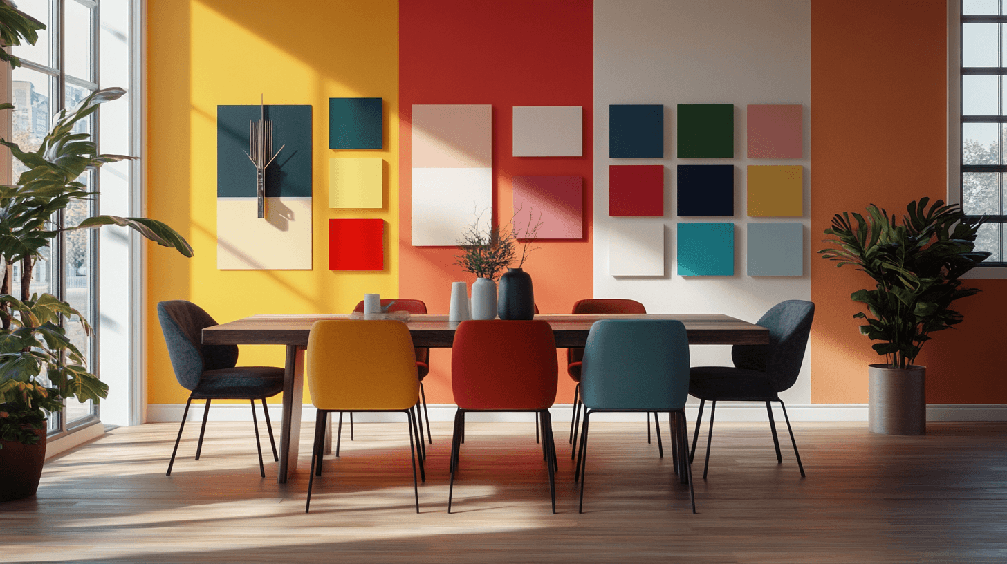 Le bon choix de couleur pour votre salle à manger