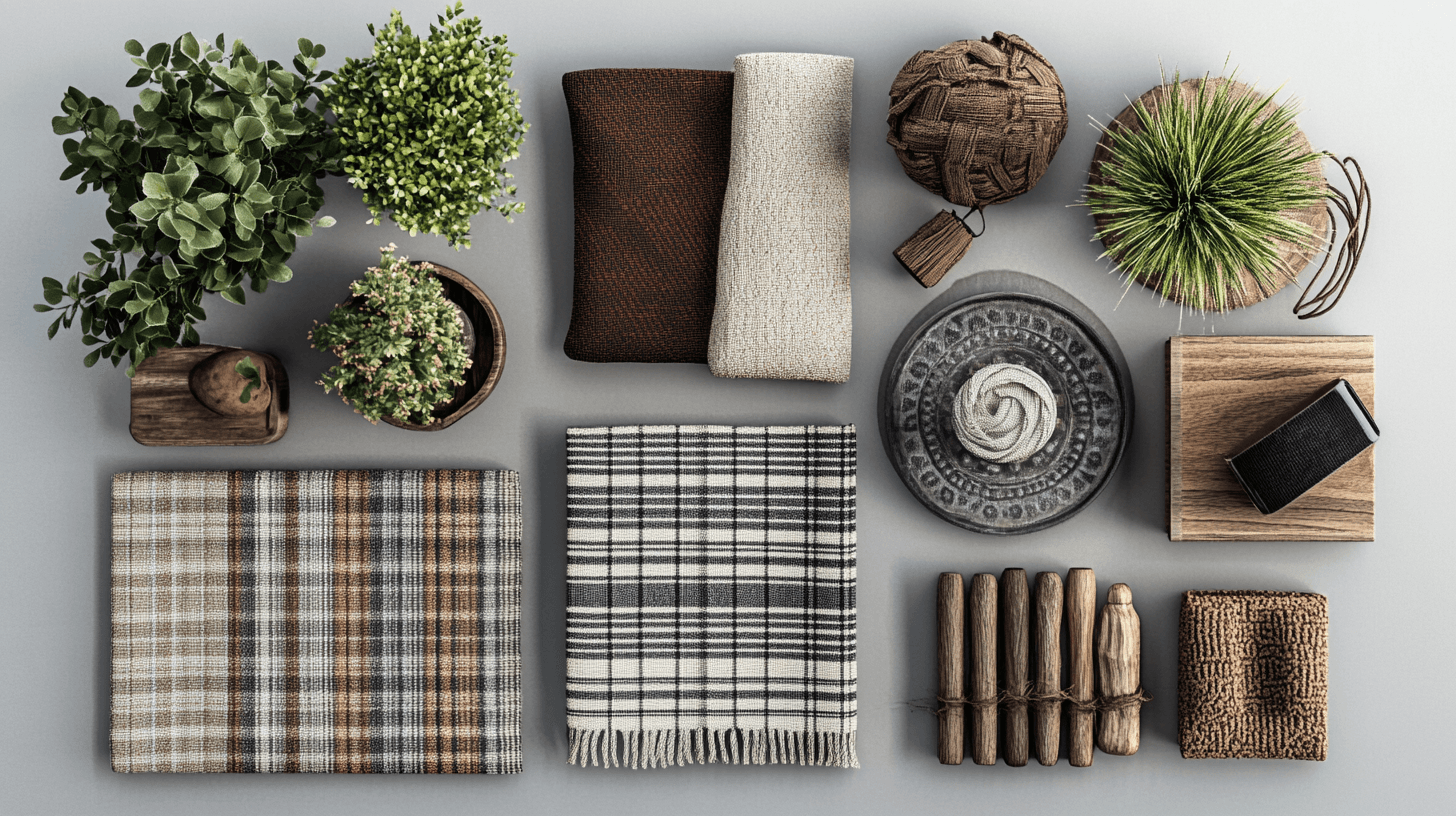 Éléments de décoration pour le look Modern Country