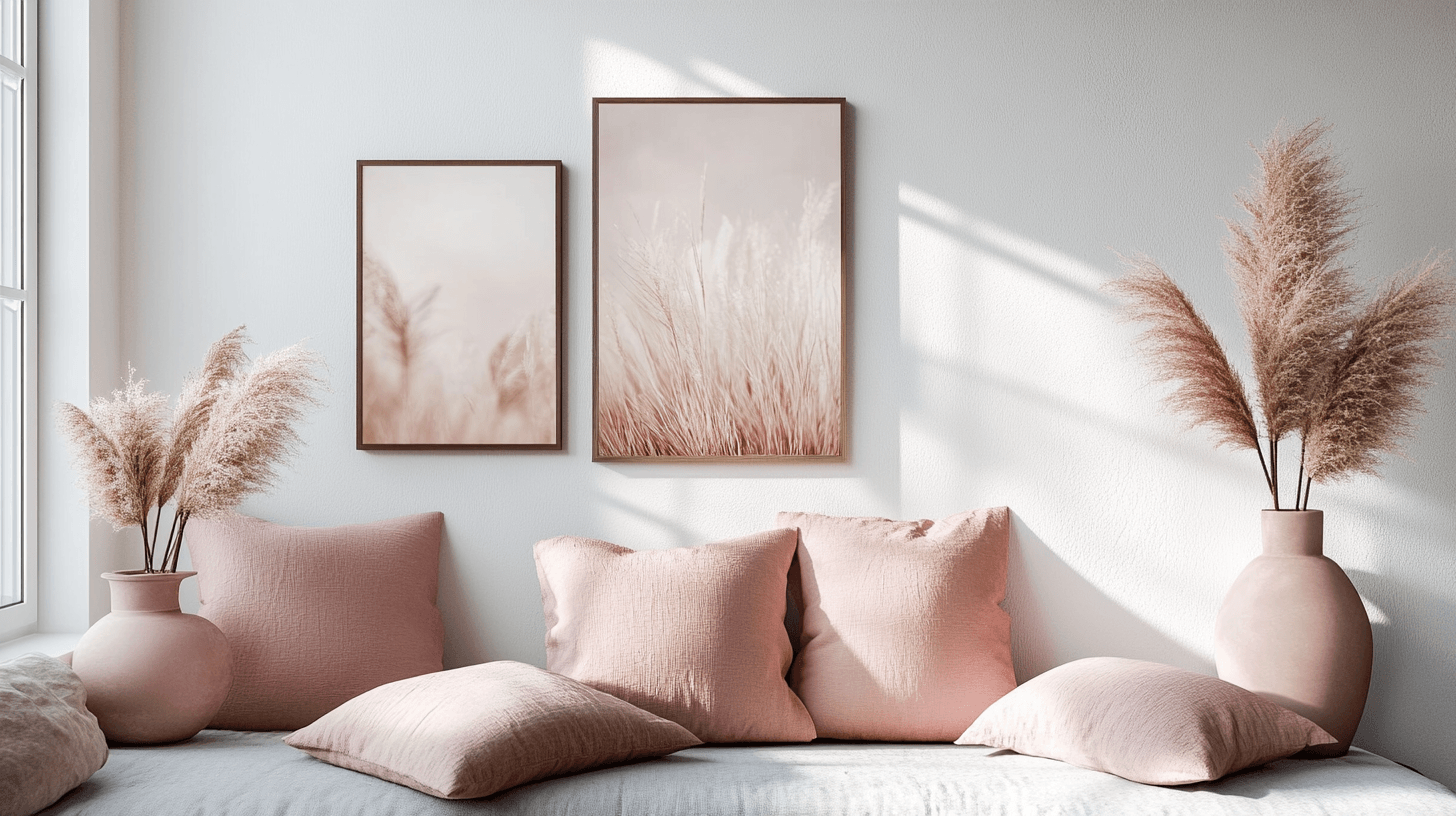 Décoration en Soft Pink : Détails doux pour une ambiance harmonieuse