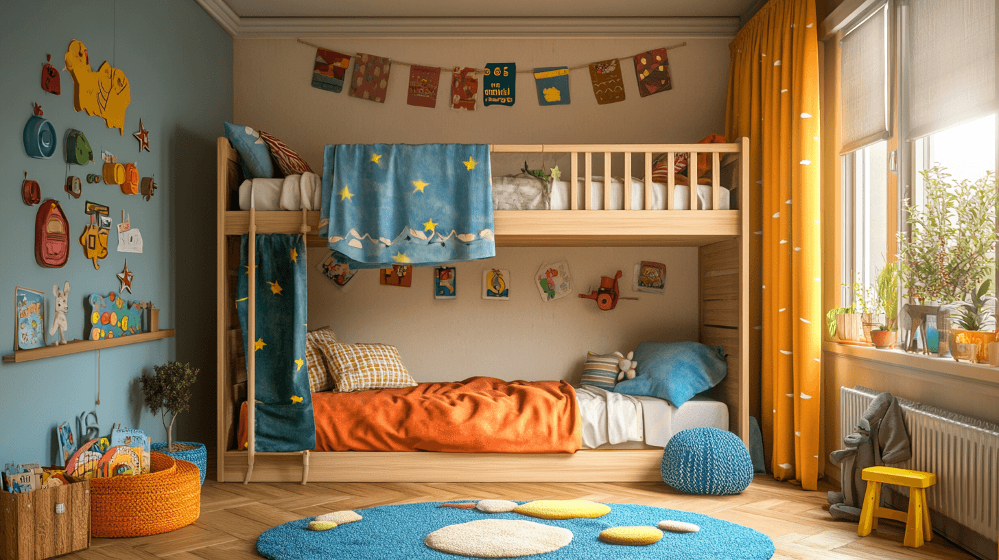 Dormir en hauteur : lits superposés pour frères et sœurs