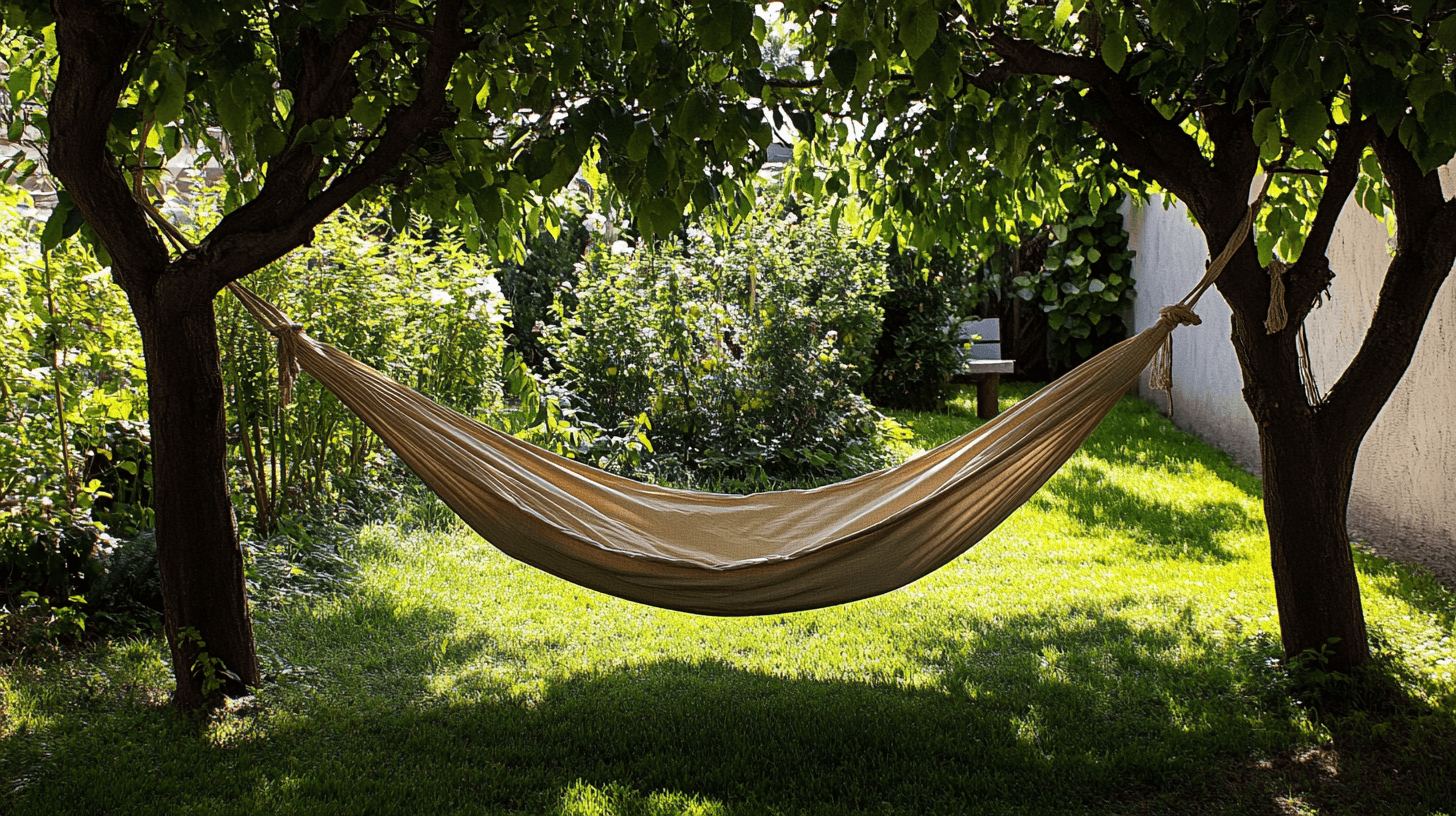 Détente dans le jardin : Hamacs pour l'été