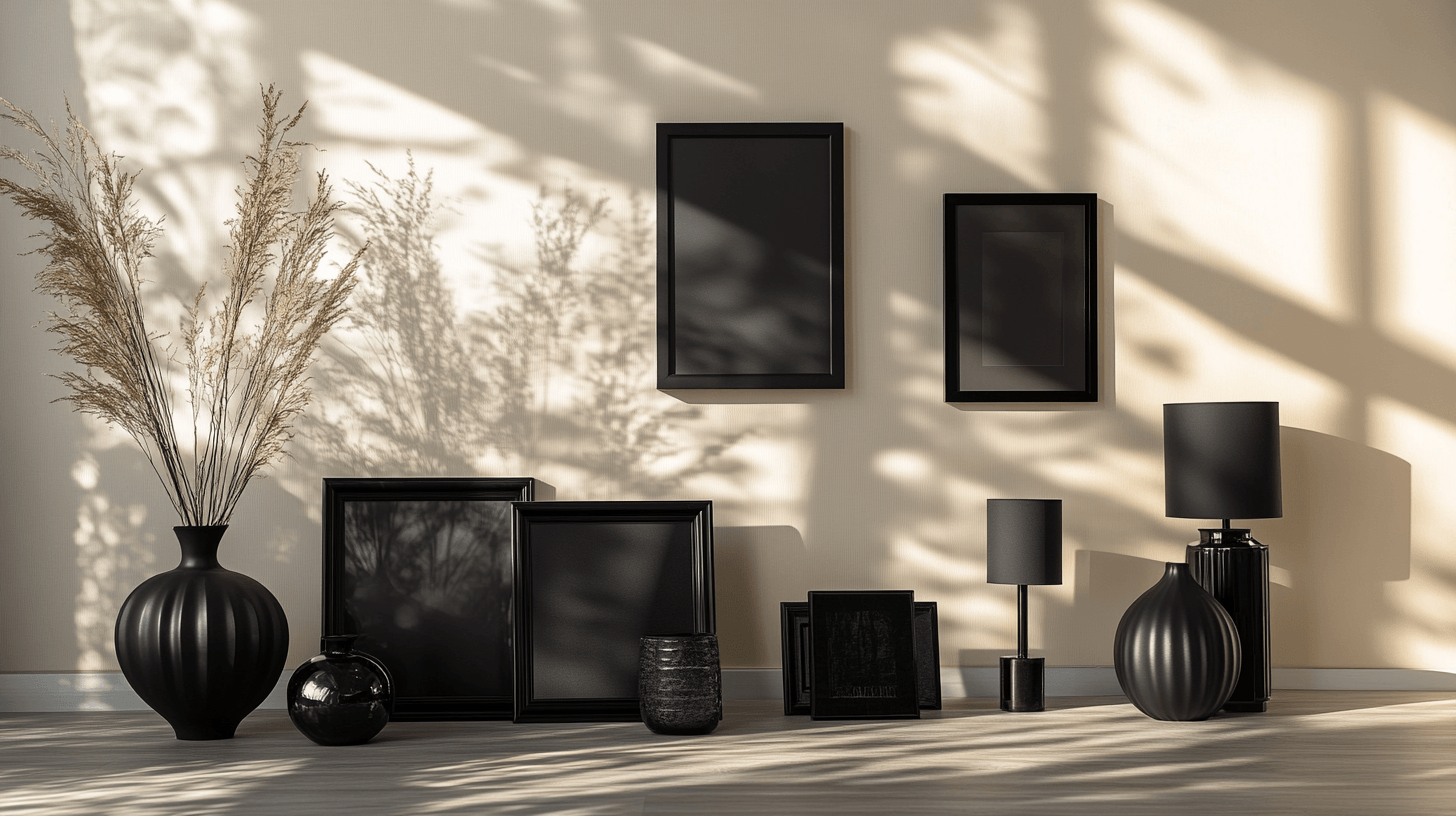Décoration en noir : mettre des accents avec style