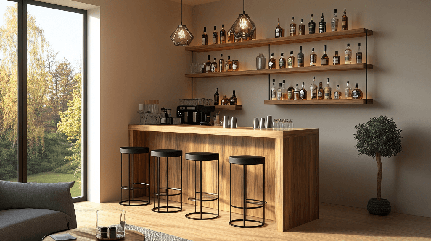Le bon choix de meubles pour votre bar de salon