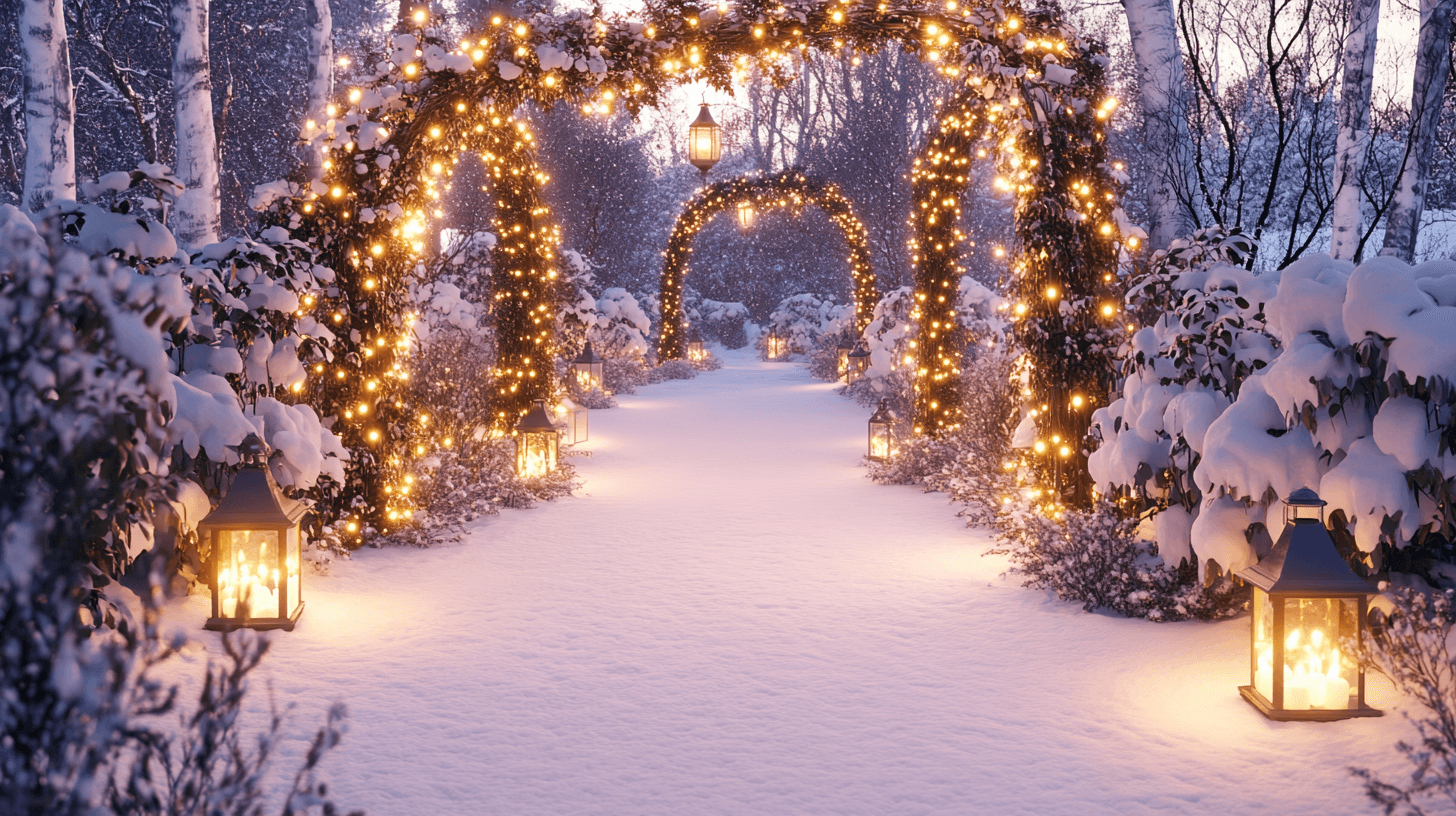 Guirlandes lumineuses et lanternes : Créez des accents lumineux magiques