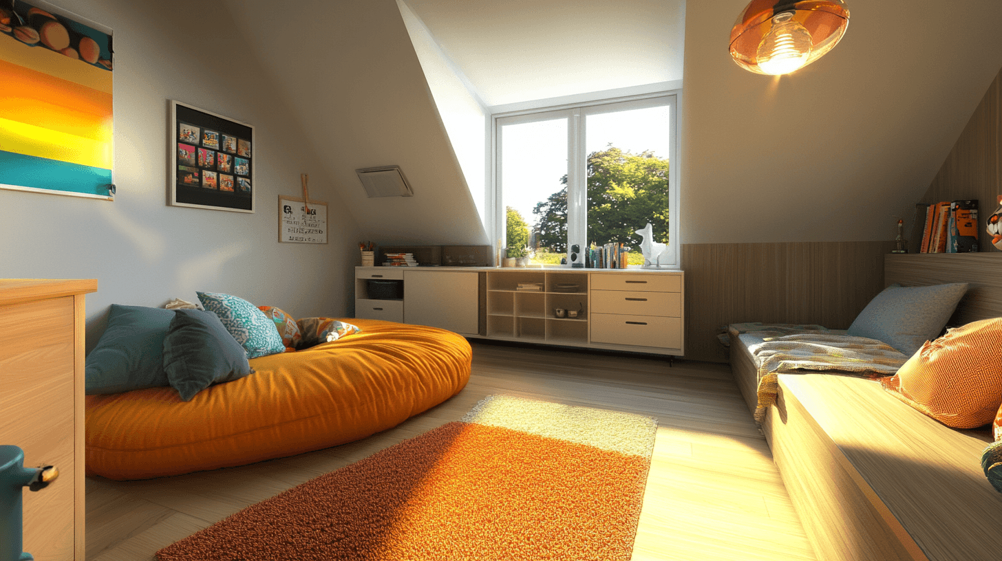 Espaces pour adolescents : Design cool et meubles fonctionnels
