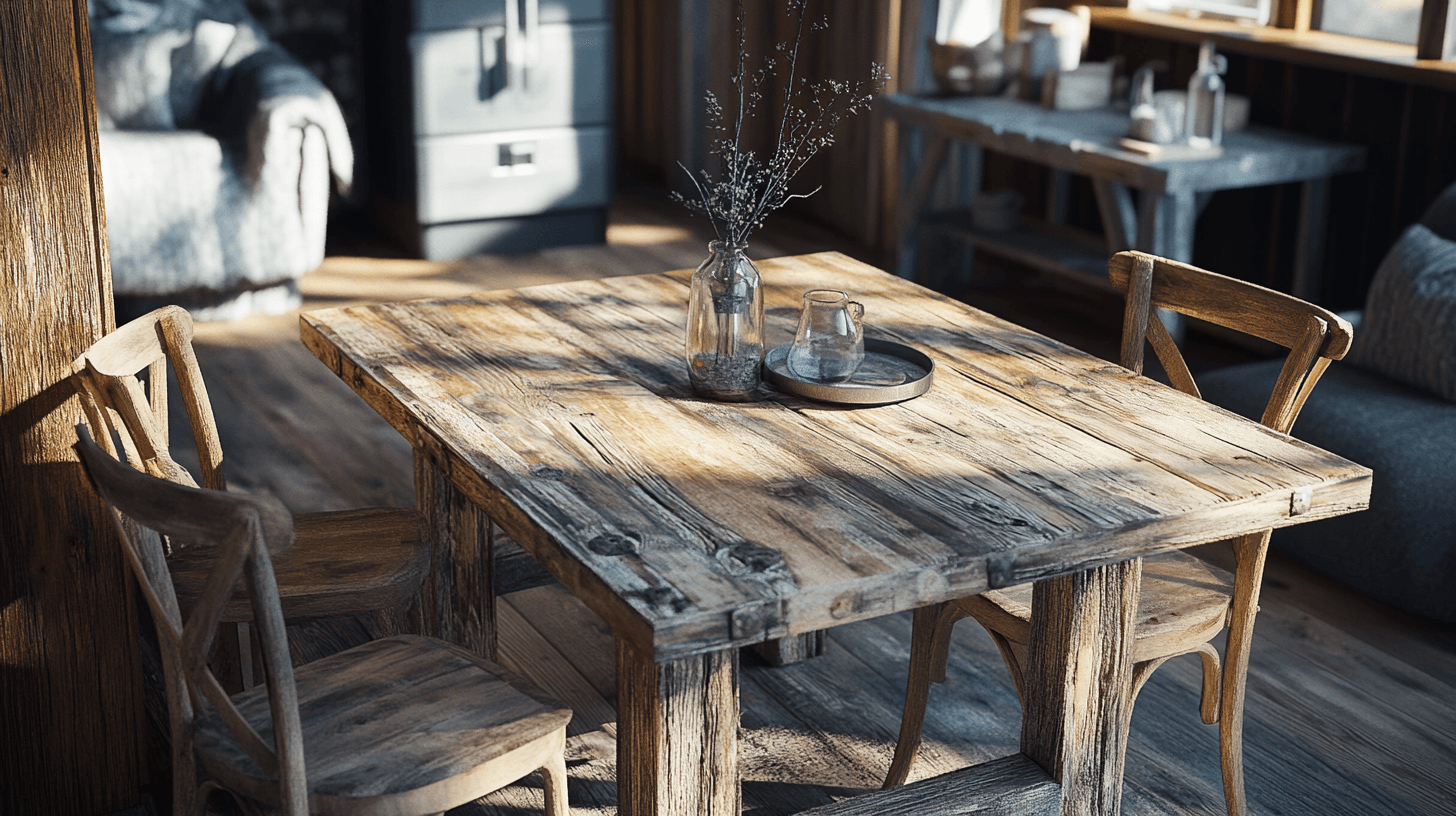 Meubles rustiques pour le look Cabin Chic