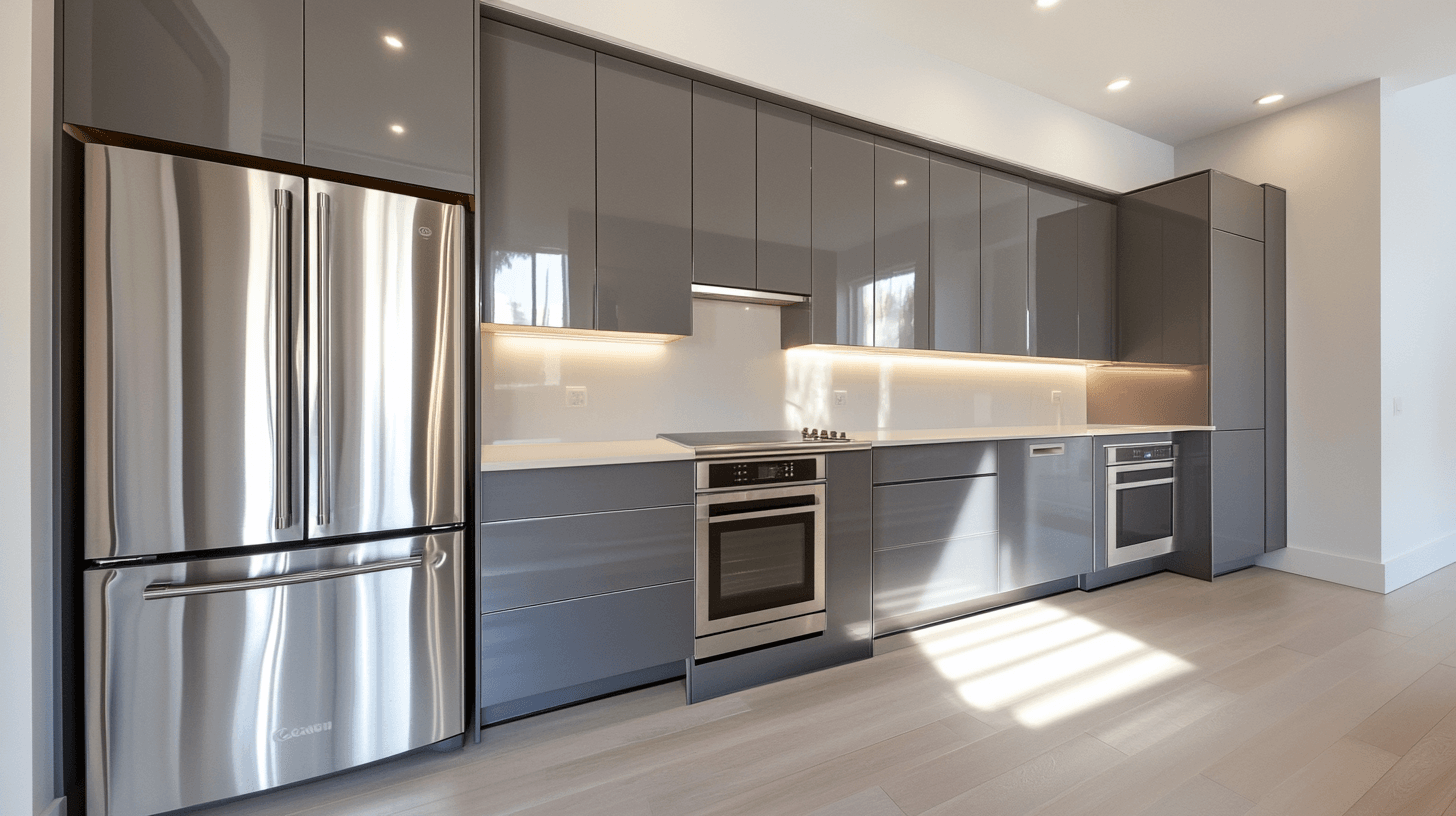 Façades de cuisine grises : Modernes et intemporelles