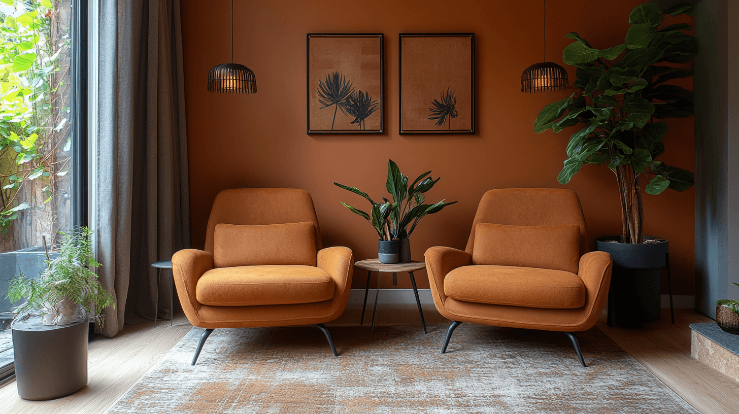 Ocre dans différents styles d'habitation : Utilisations polyvalentes