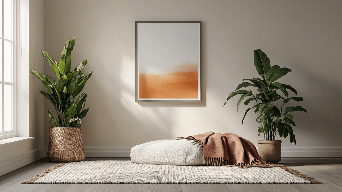 Décoration dans le salon scandinave : Moins, c'est plus