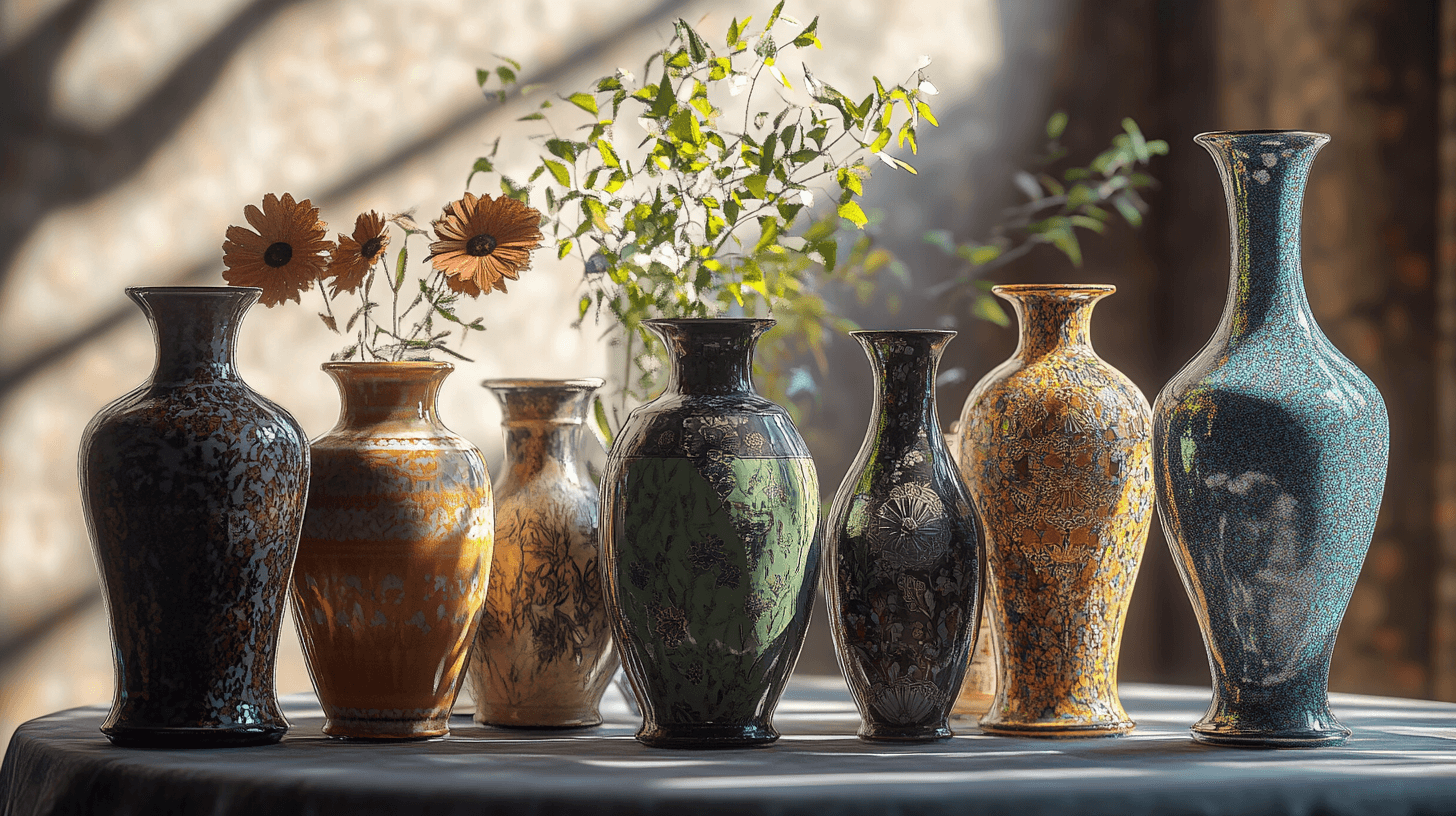 La diversité des vases vintage : styles et époques