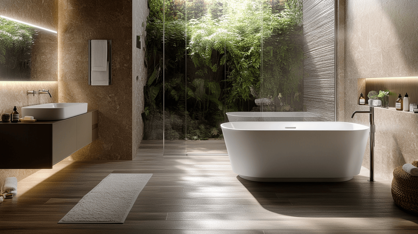 Salle de bain détendue : sensation de bien-être à la maison