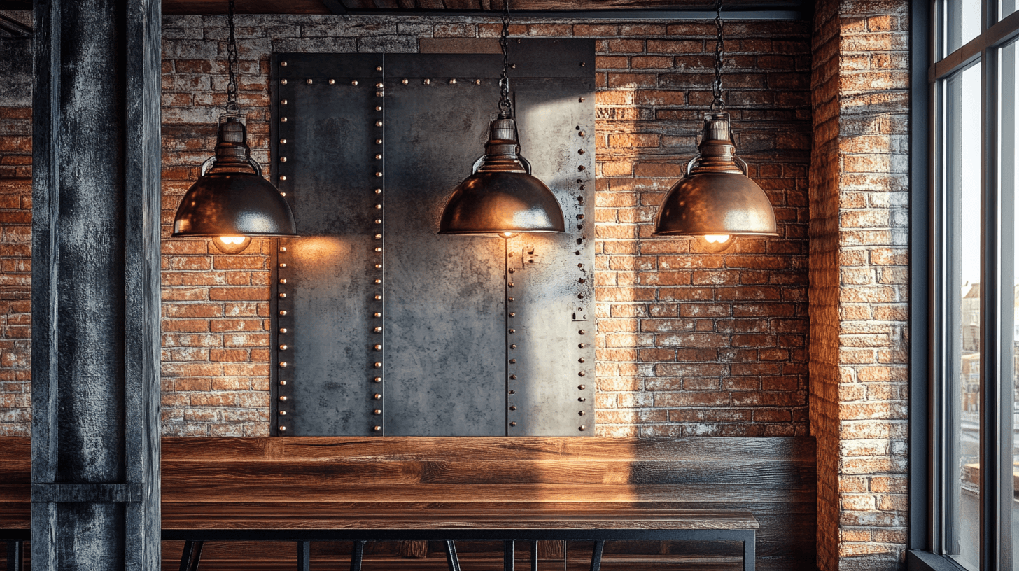 Éléments de décoration pour le look Urban Industrial