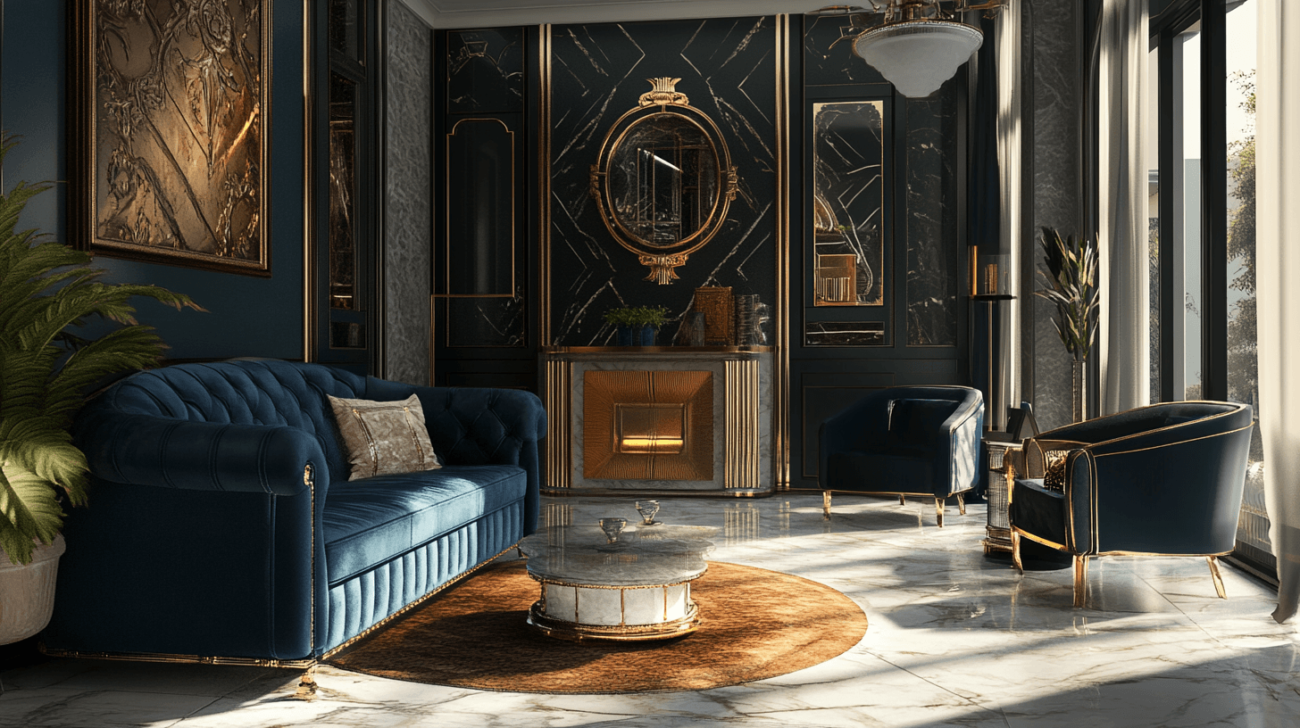 Styles de vie en design Art Déco : du rétro au moderne