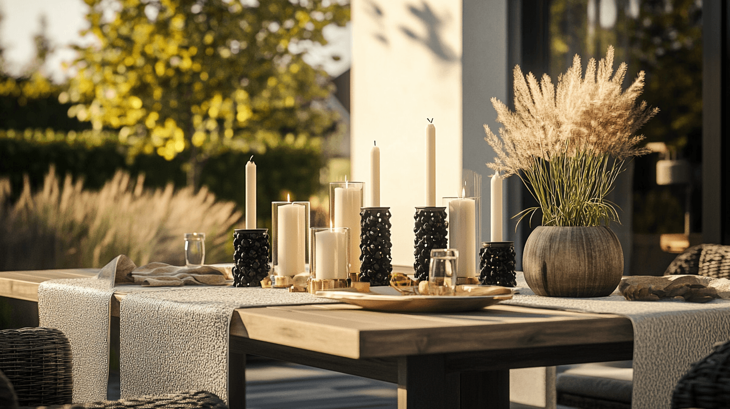 Conseils pratiques pour une décoration de table extérieure parfaite