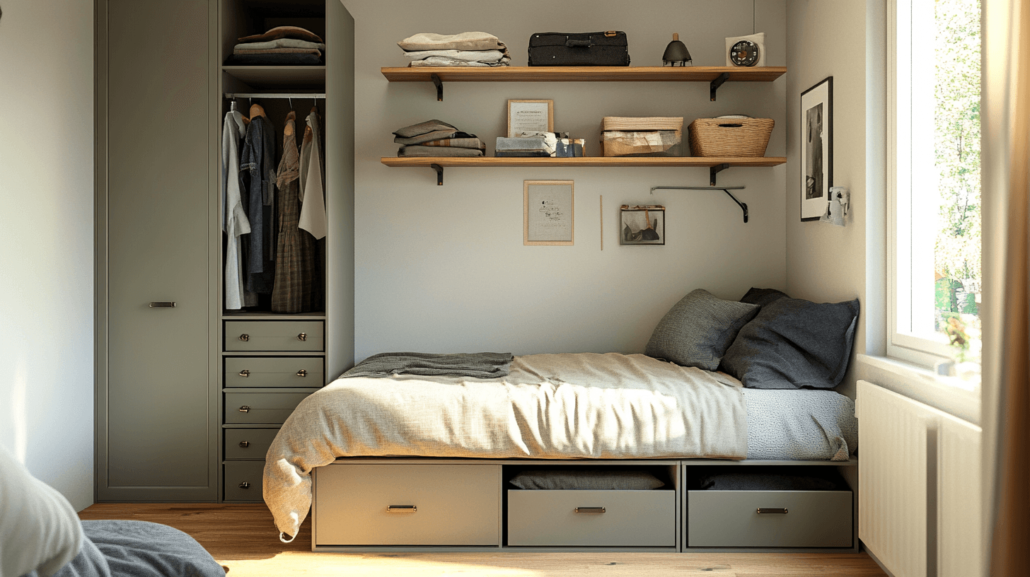 Rangement astucieux pour plus d'ordre