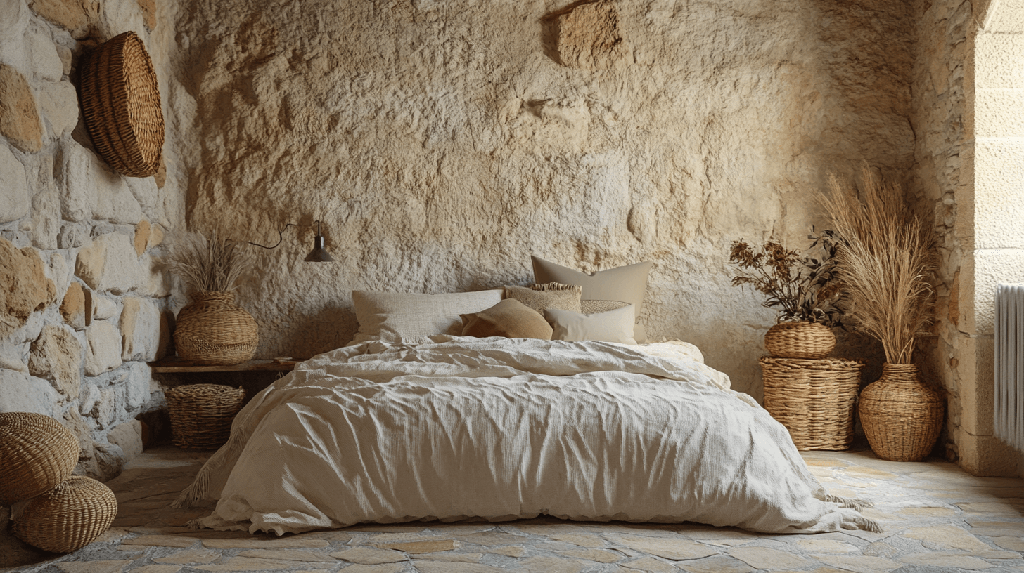 Éléments de décoration en matériaux naturels : mettre des accents