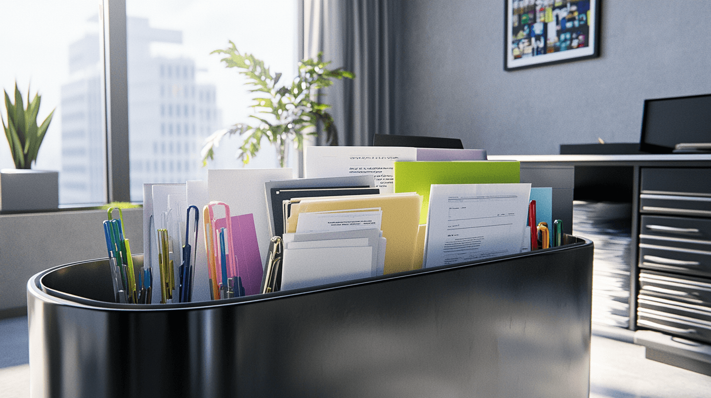 Ordre au bureau : Caisson à roulettes pour vos documents