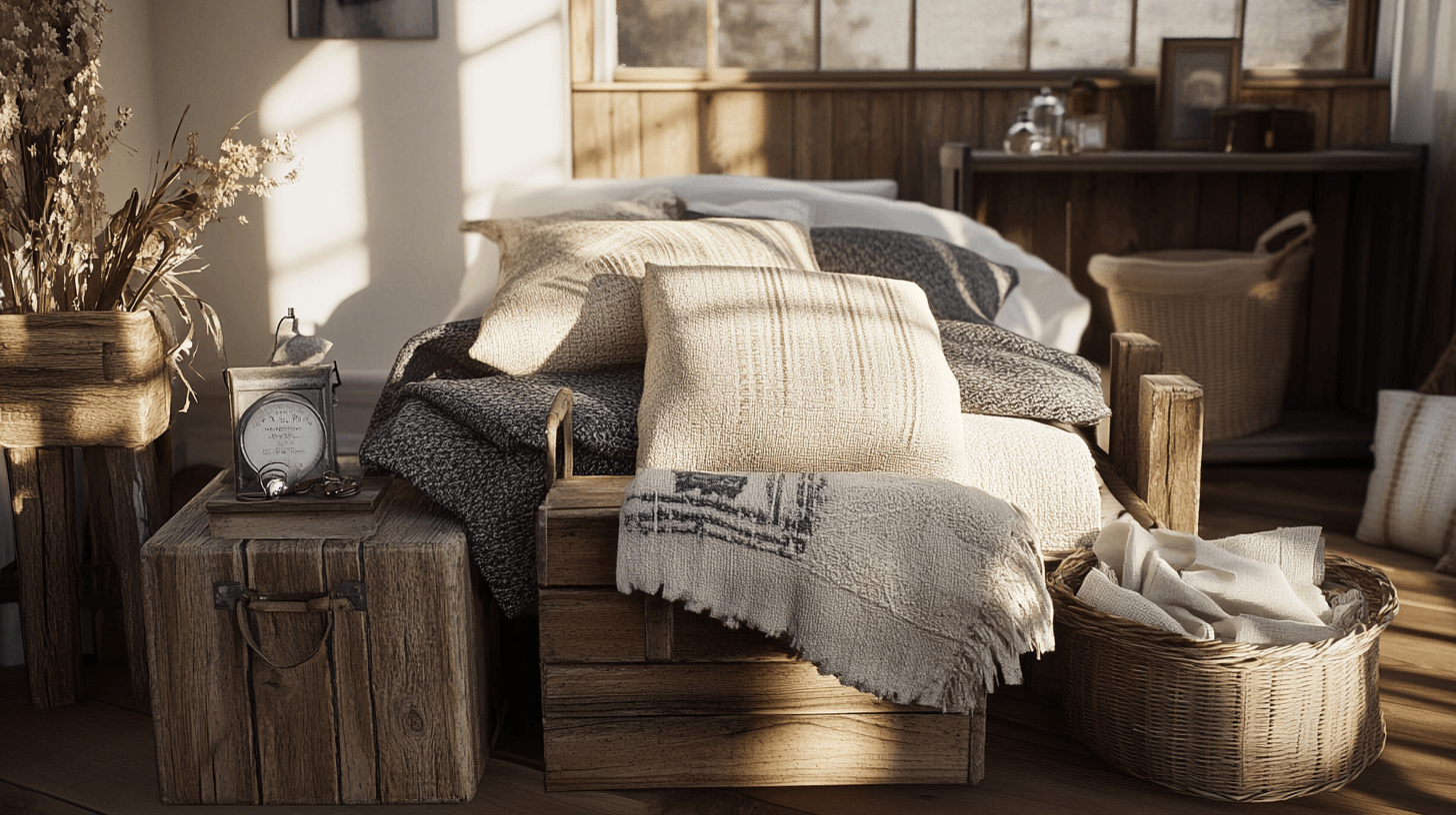 Éléments de décoration pour le chic rustique