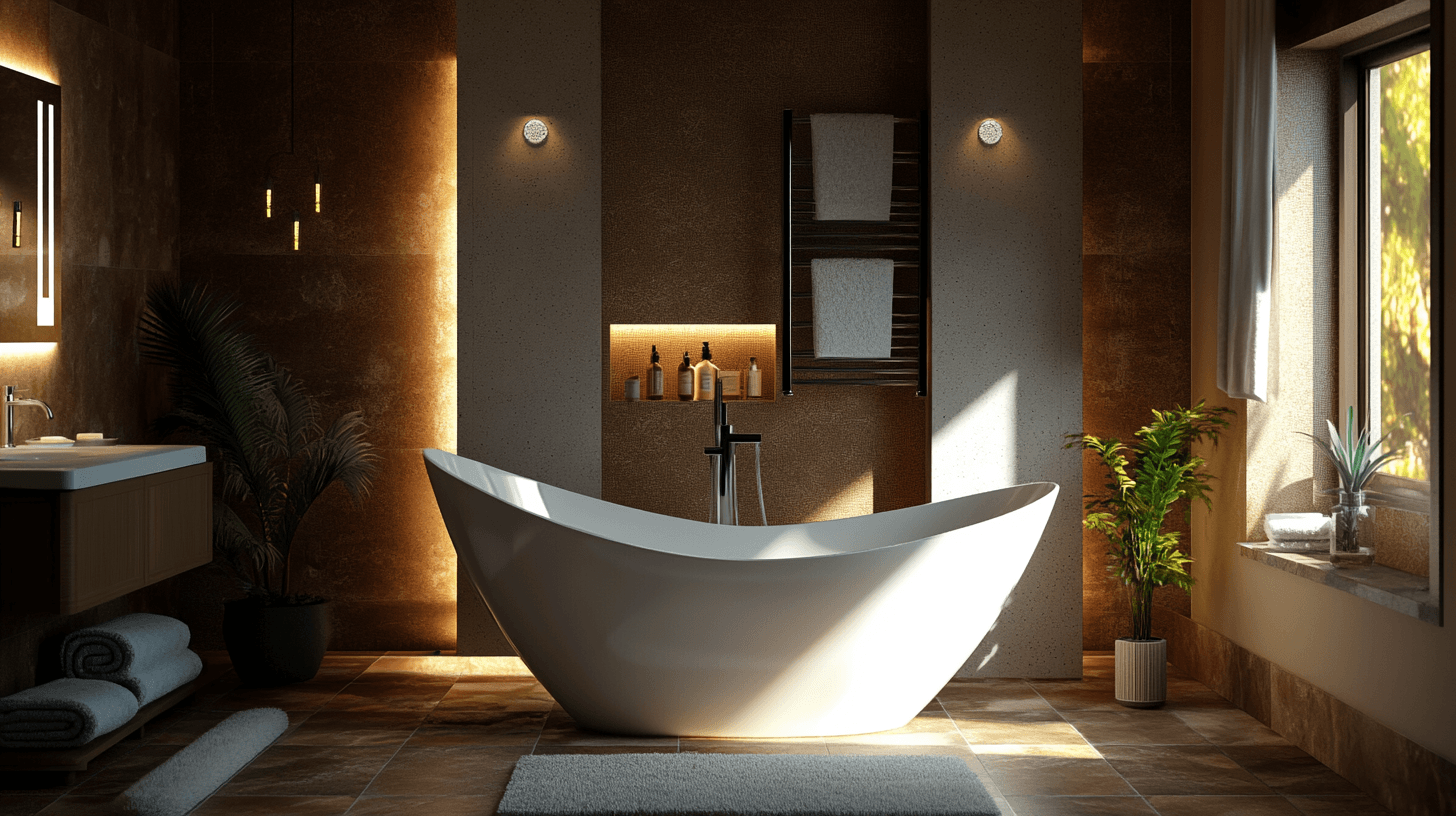 Salles de bains luxueuses : Bien-être à domicile