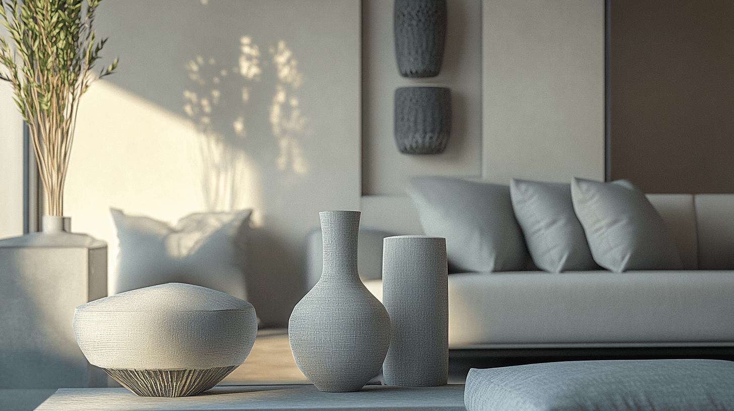 Décoration en gris clair : Mettre des accents subtils