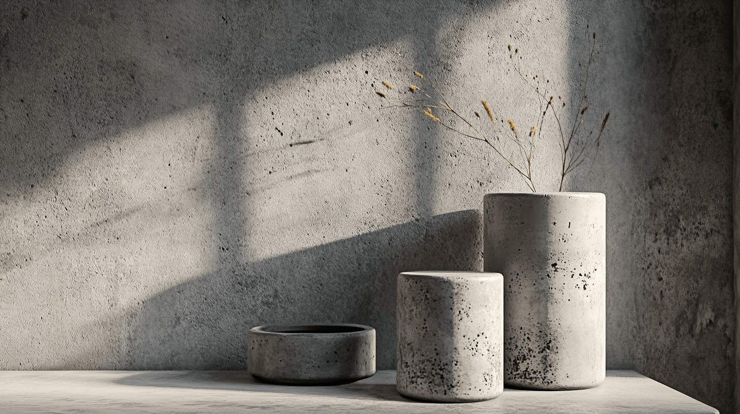 Éléments décoratifs en béton : Petits accents avec un grand impact