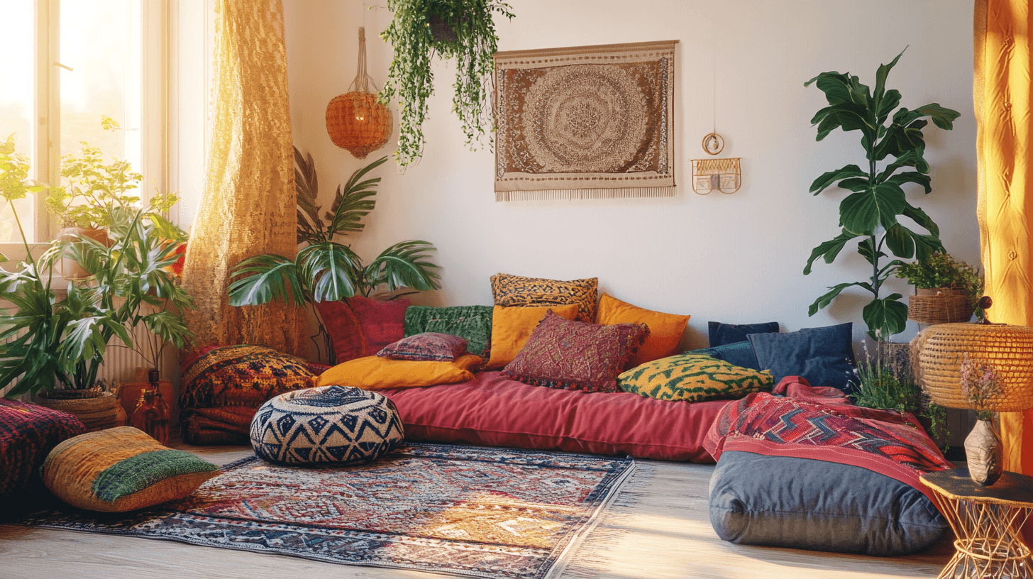 Style Boho : Couleurs vives et ambiances détendues