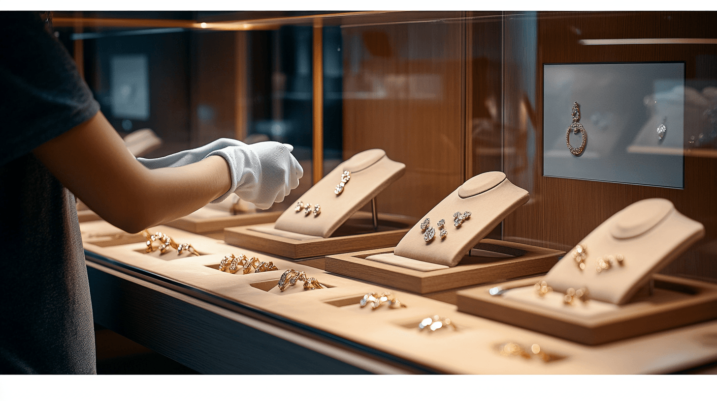 Entretien et conservation de votre vitrine et de vos bijoux