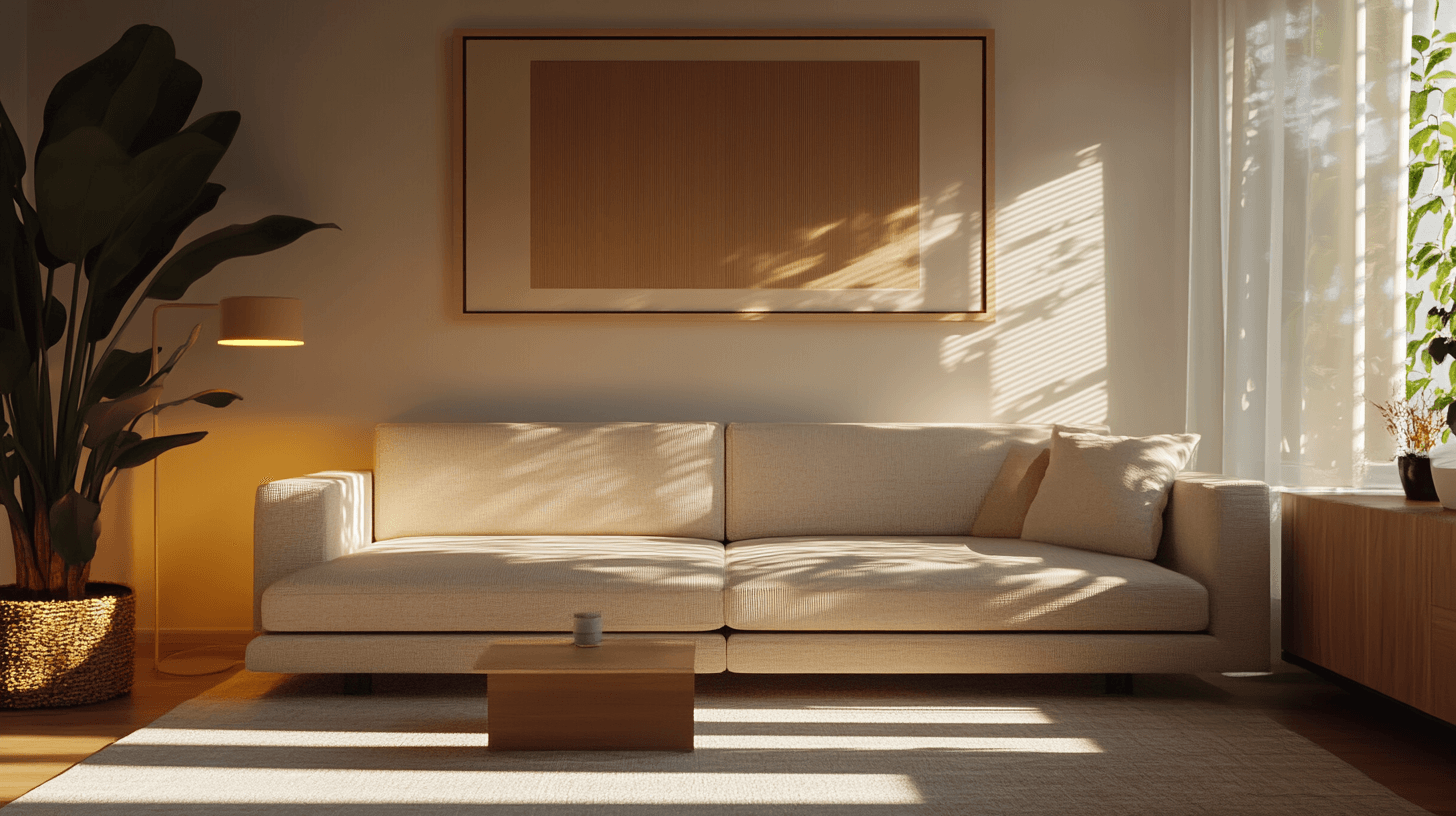 Décoration dans le salon minimaliste : Moins, c'est plus