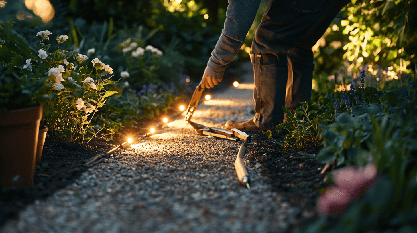 Conseils pour l'installation de l'éclairage des allées de jardin