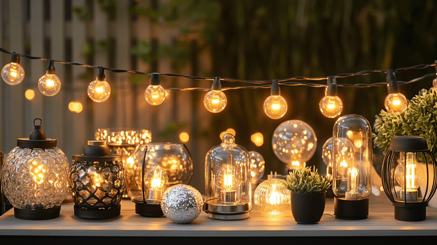 Le bon choix des guirlandes lumineuses d'extérieur