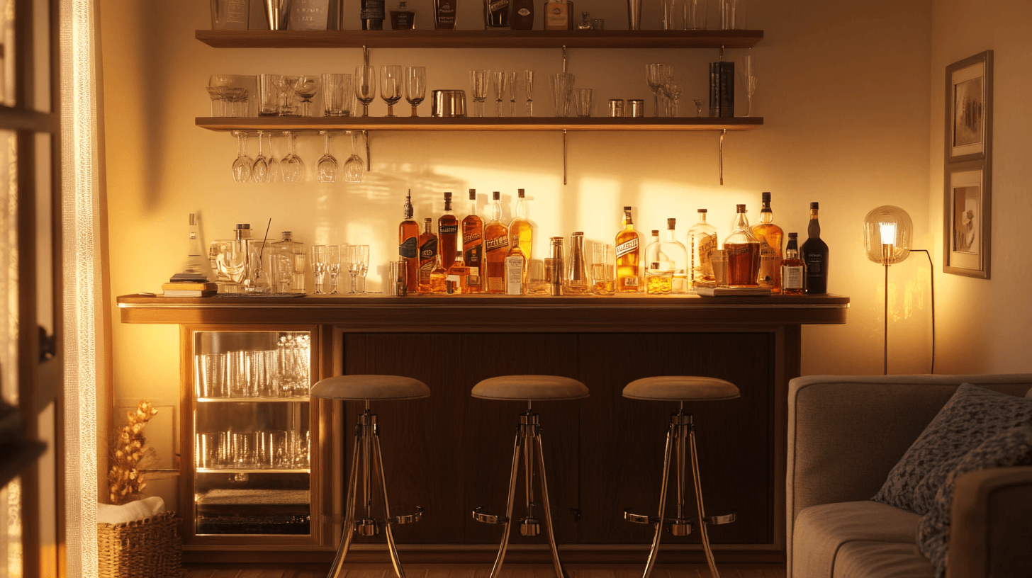 Aménager un bar à domicile : Le lieu parfait pour des soirées conviviales