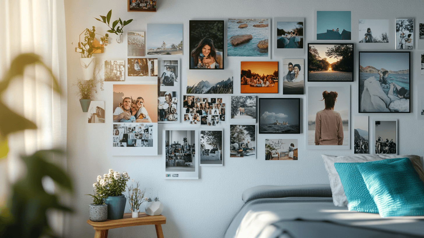 Créer des murs de photos : Présenter des souvenirs personnels avec style