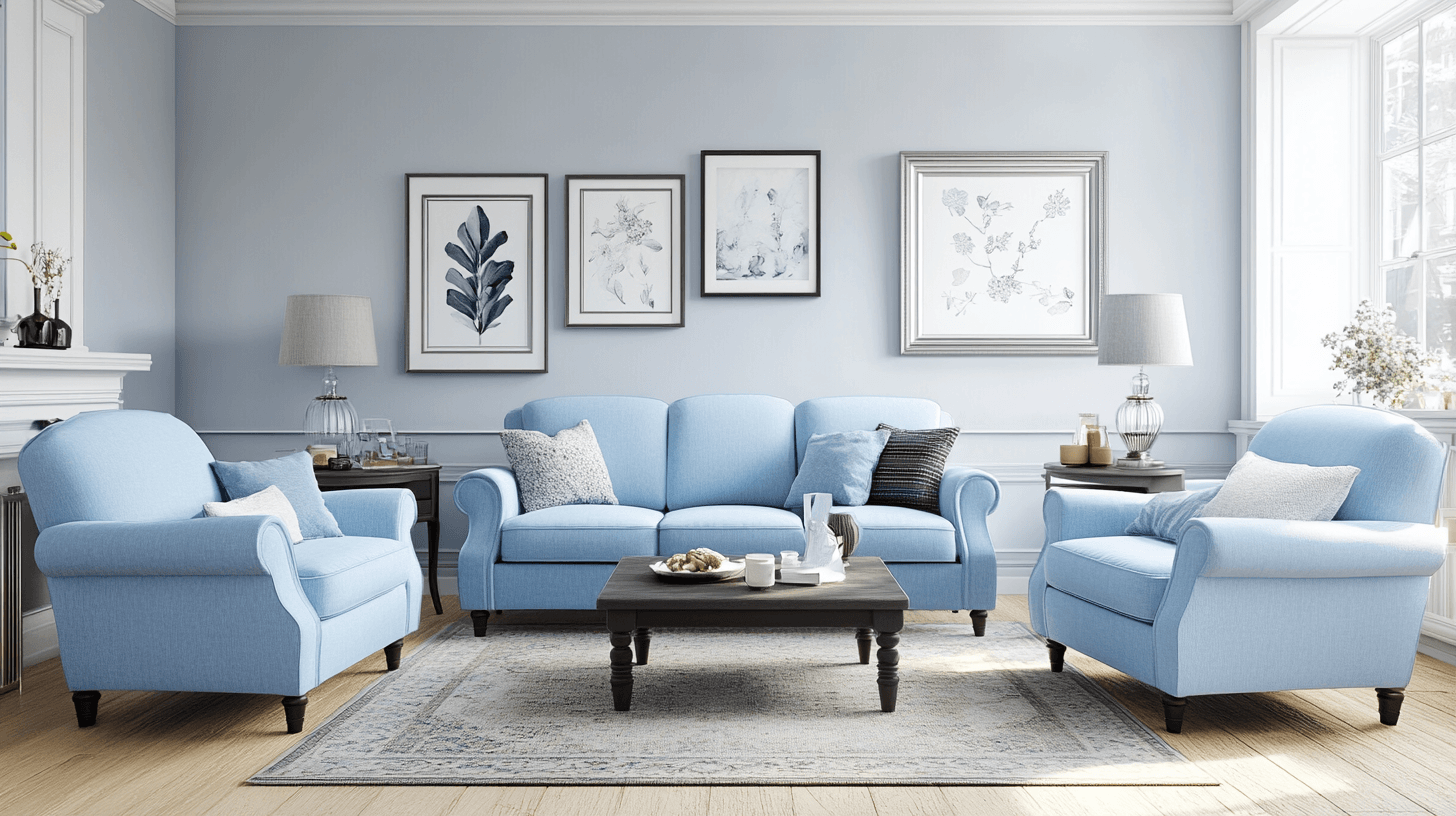 Meubles en bleu clair : Apportez des touches élégantes