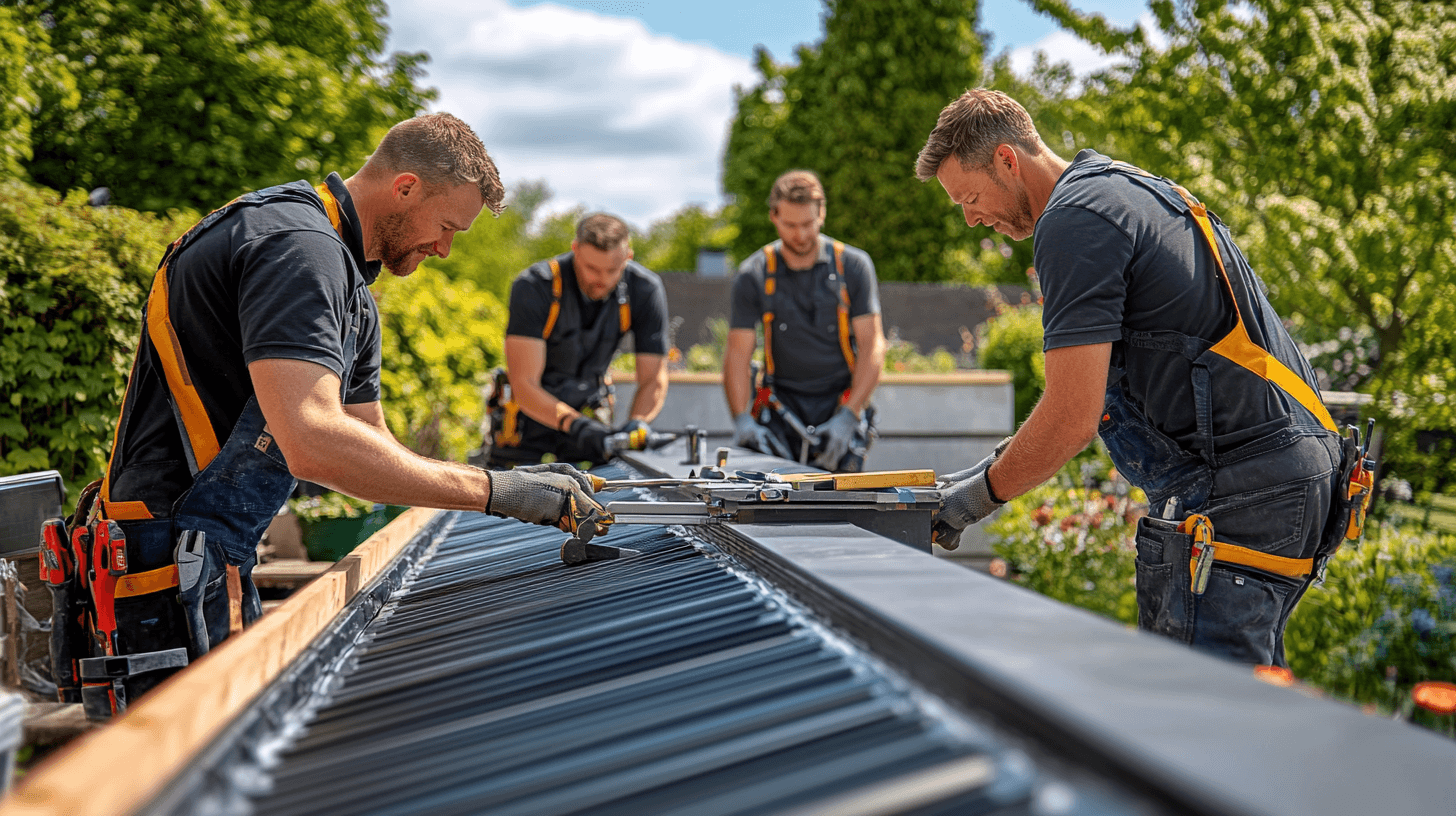 Installation et entretien des toits de terrasse