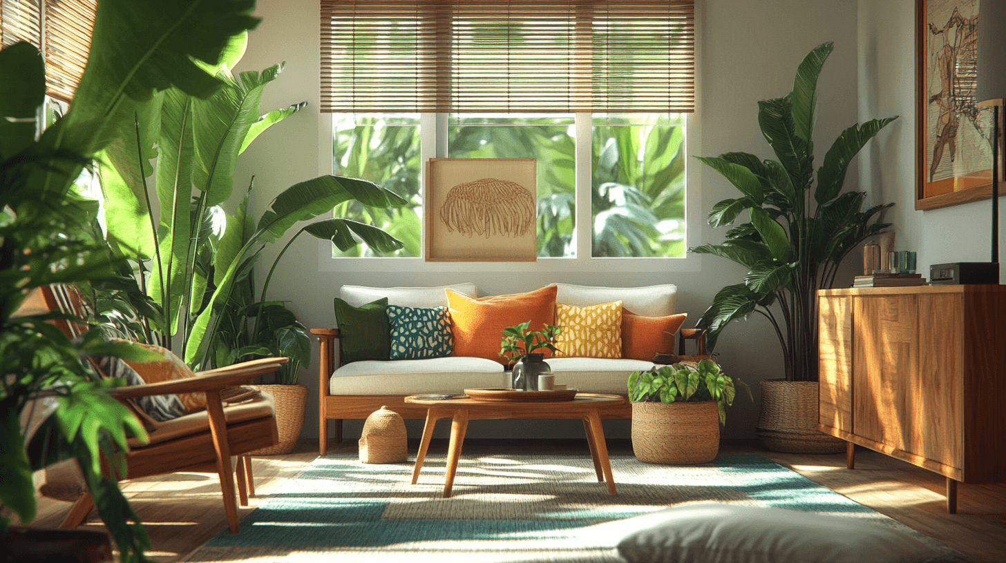 Tropical Modern : Accents tropicaux dans un design moderne