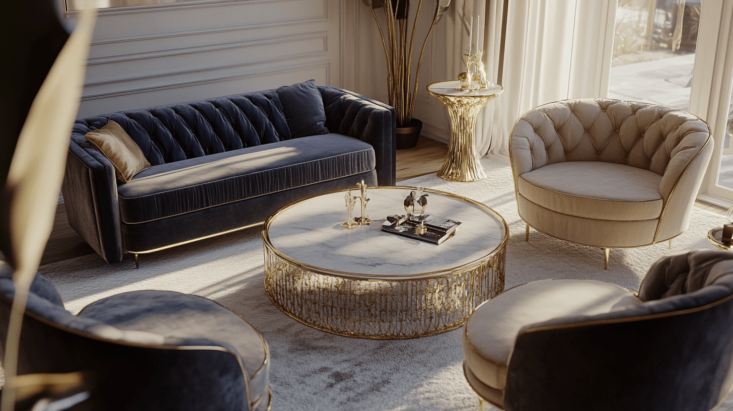 Meubles glamour pour votre maison
