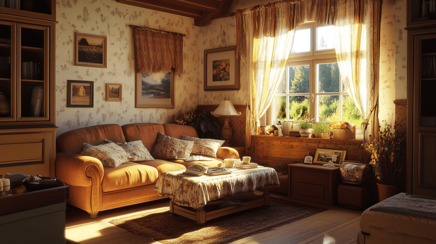 Conception des couleurs dans le style maison de campagne : Tons naturels pour une ambiance harmonieuse