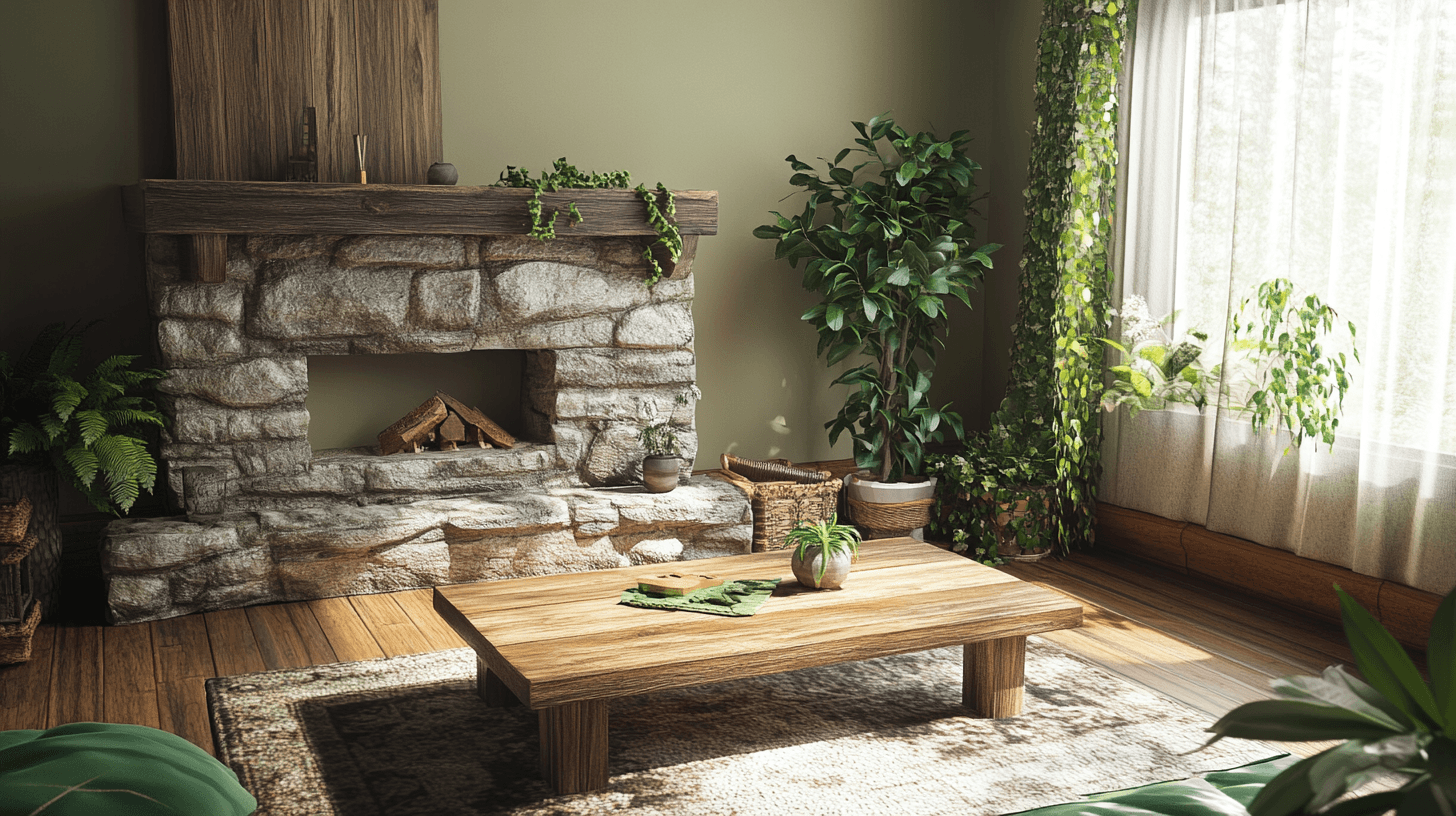 Matériaux naturels dans la décoration : bois, pierre et plus