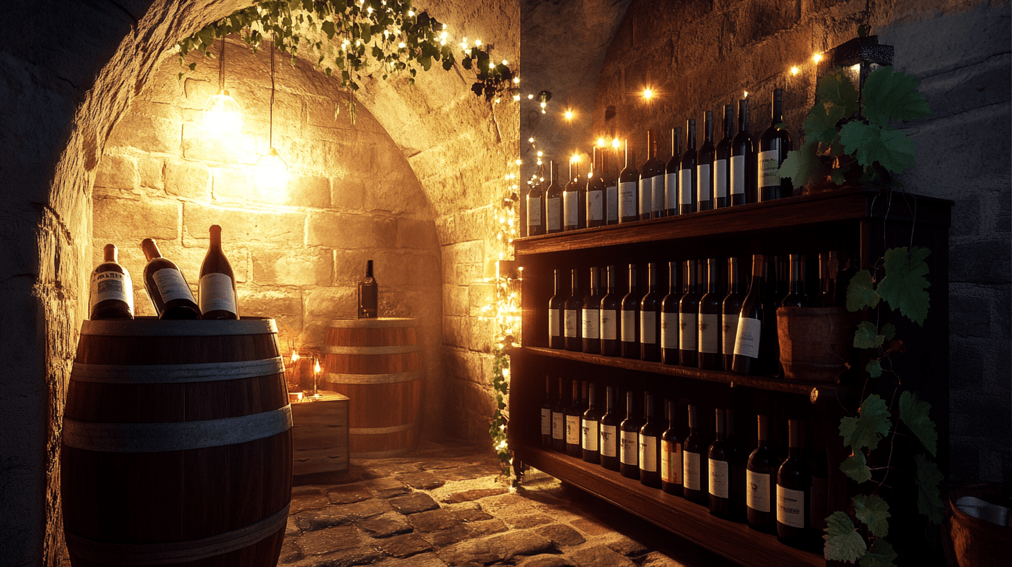 Concepts d'éclairage pour la cave à vin
