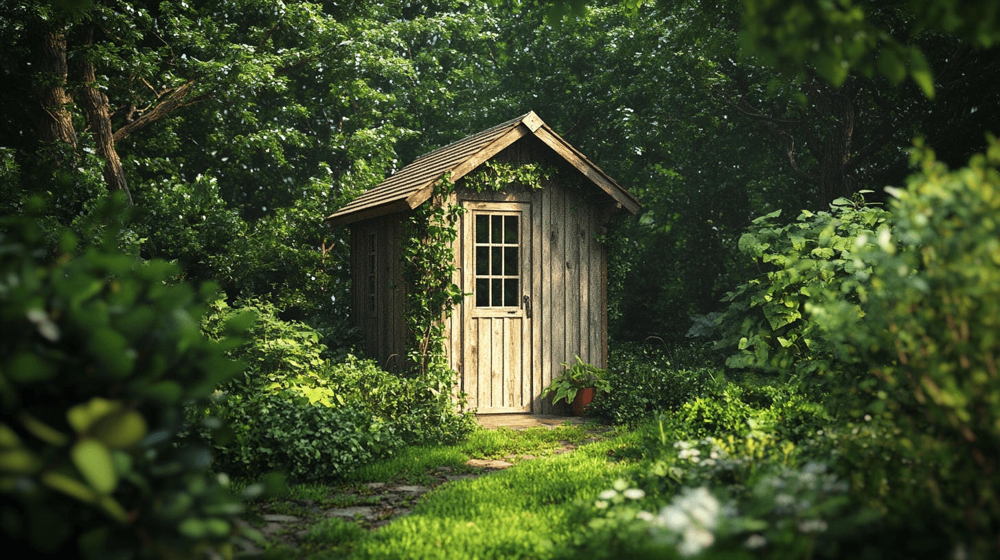 Cabanes de jardin comme refuge : Voici comment vous les concevez