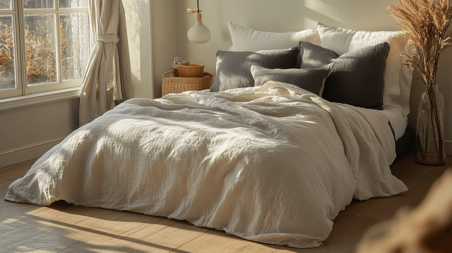 Linge de lit en fibres naturelles : Confort et conscience environnementale