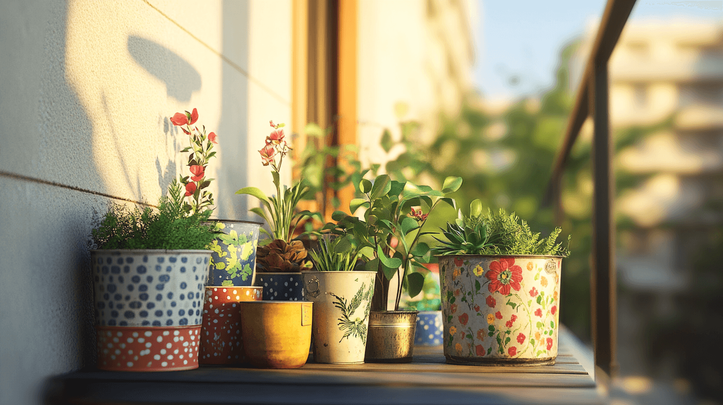 Pots de fleurs créatifs : Upcycling et idées de bricolage