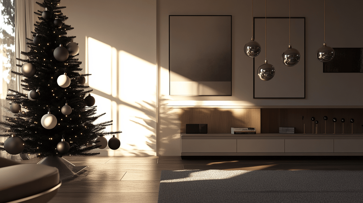 Décoration de Noël moderne : le minimalisme rencontre l'élégance