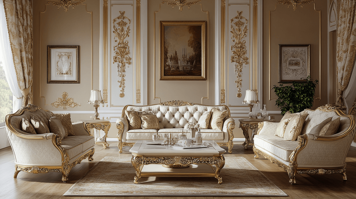 Néoclassicisme : Élégance et pompe dans la décoration intérieure