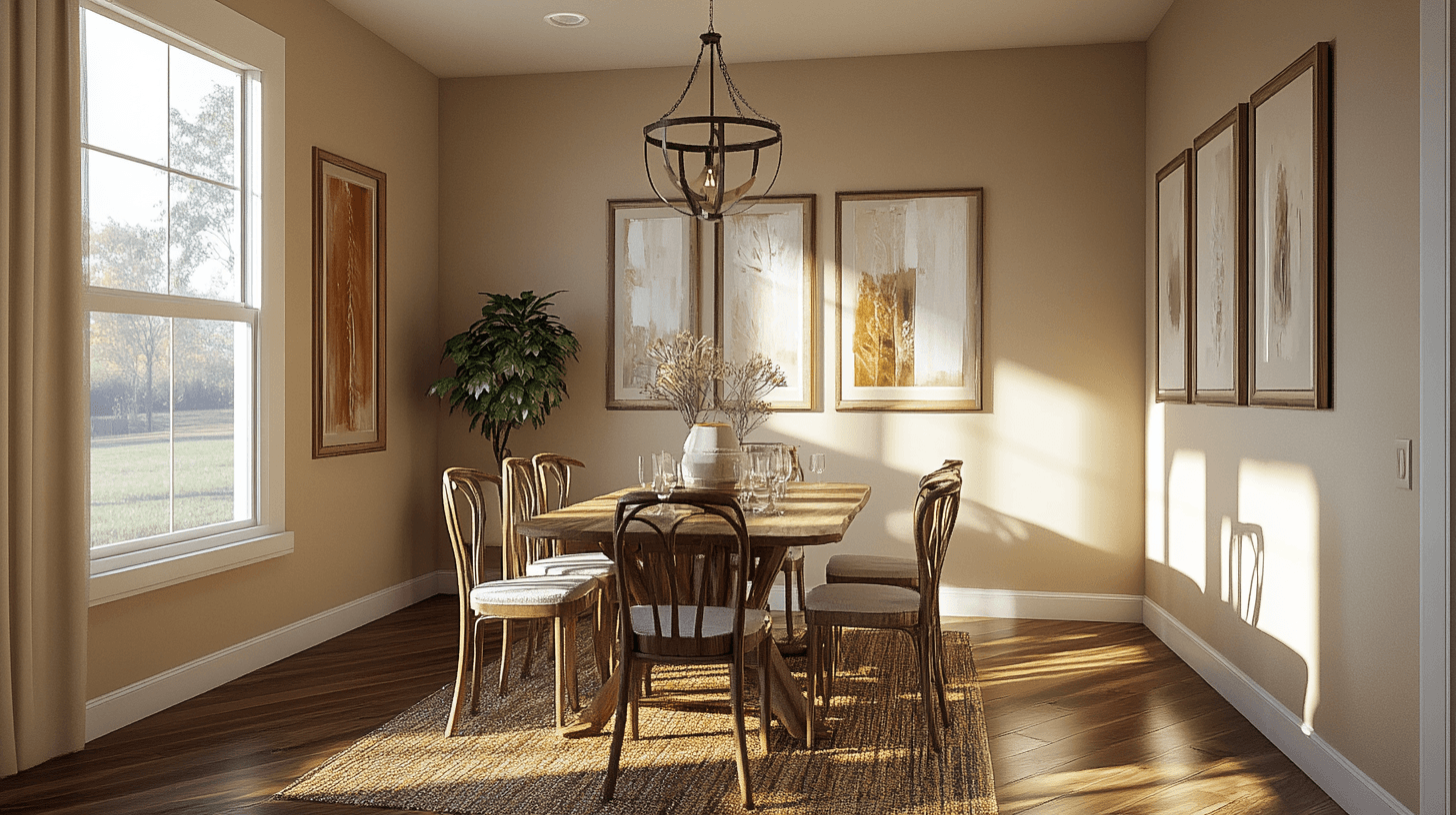 Conception des couleurs dans le style maison de campagne moderne : Tons harmonieux pour une ambiance cohérente
